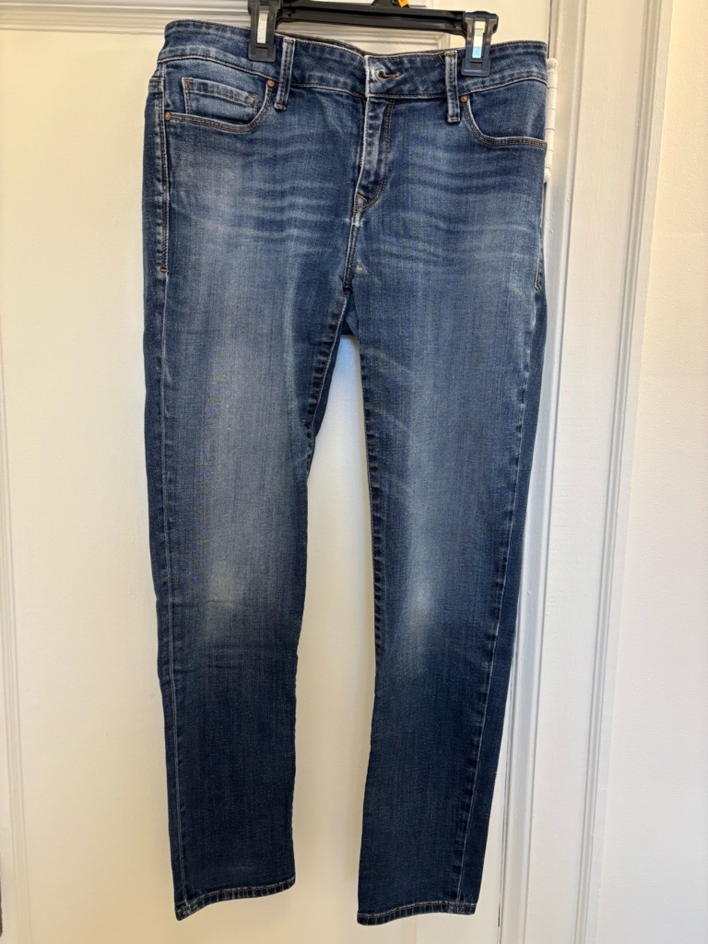 Mavi Women's Medium Wash Blue Boyfriend Jeans